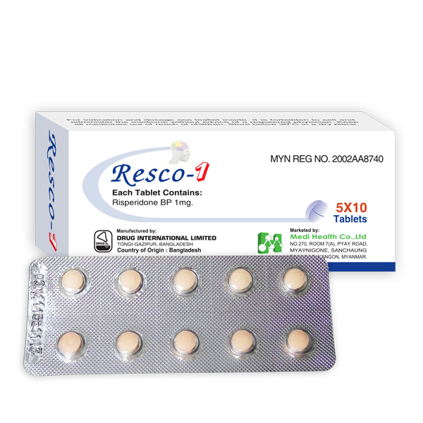 Resco 1 mg Tablet-10's Strip