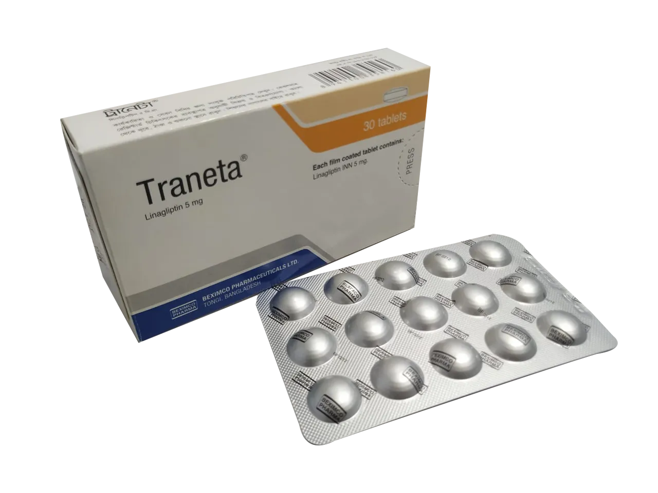 Traneta 5 mg Tablet-15's Strip