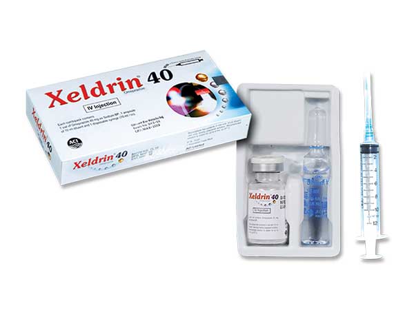 Xeldrin 40 mg/vial IV Injection