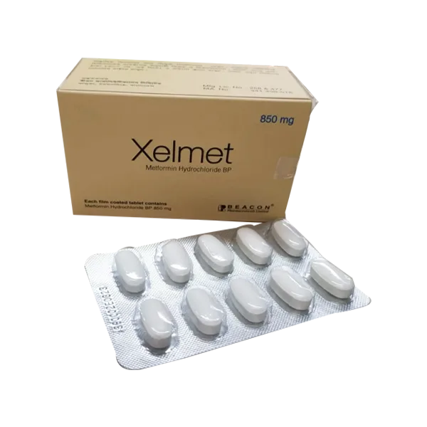 Xelmet 850 mg Tablet-10's Strip