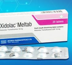 Xidolac Meltab 10 mg Tablet-10's Strip