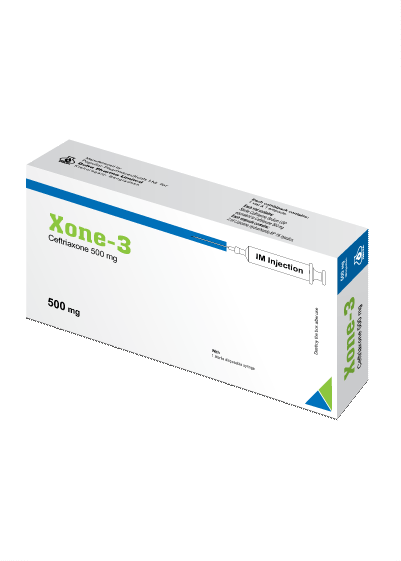 Xone-3 IM 500 mg/Vial Injection