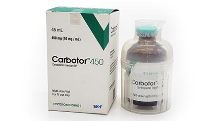 Carbotor (10 mg/ml) IV Infusion-450 mg vial