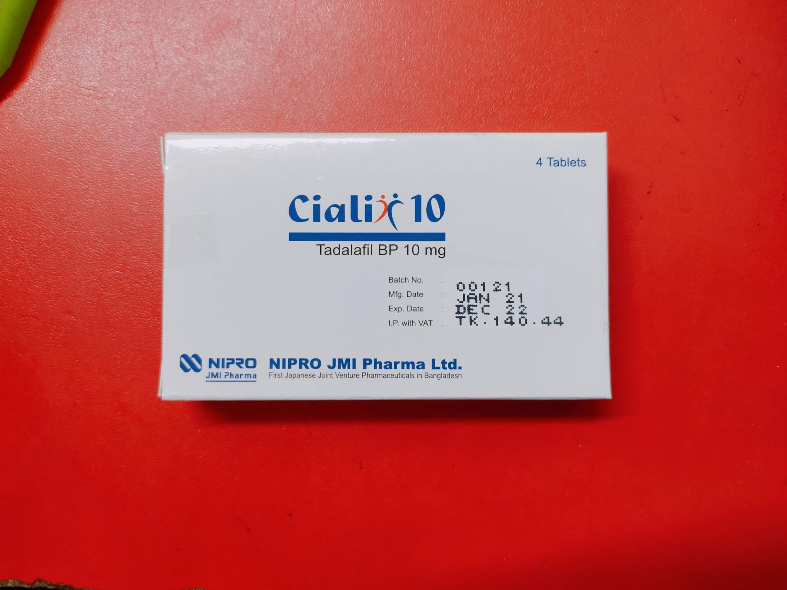 Cialix 10 mg Tablet-4's Pack