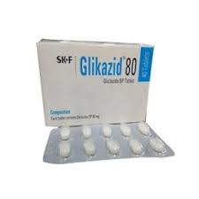 Glikazid 80 mg Tablet-10's Strip