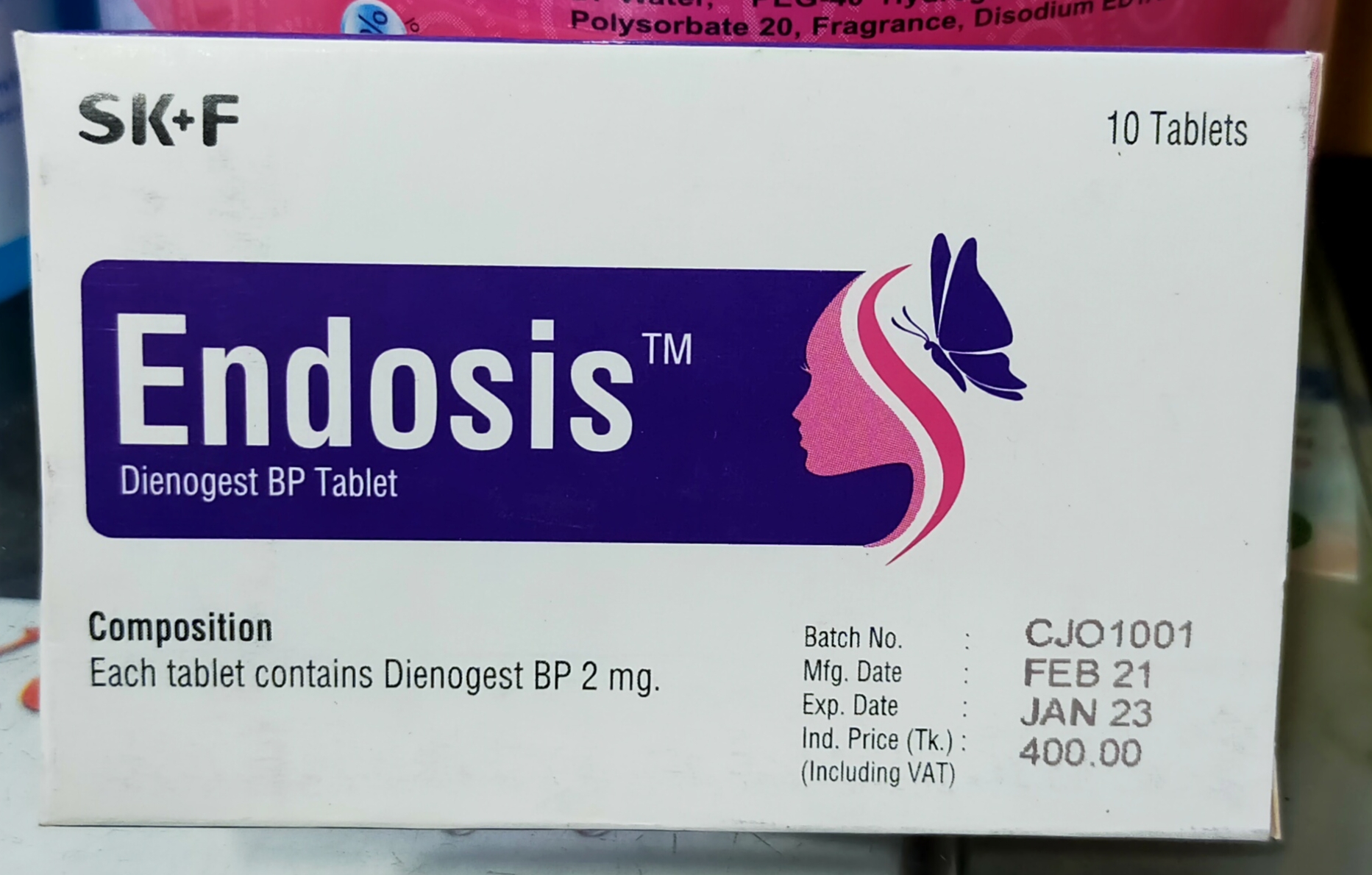 Endosis 2 mg Tablet-10's Pack