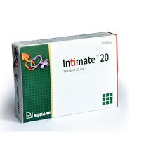 Intimate 20 mg tablet-5's Pack