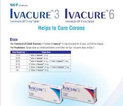 Ivacure 3 mg Tablet-30's Pack