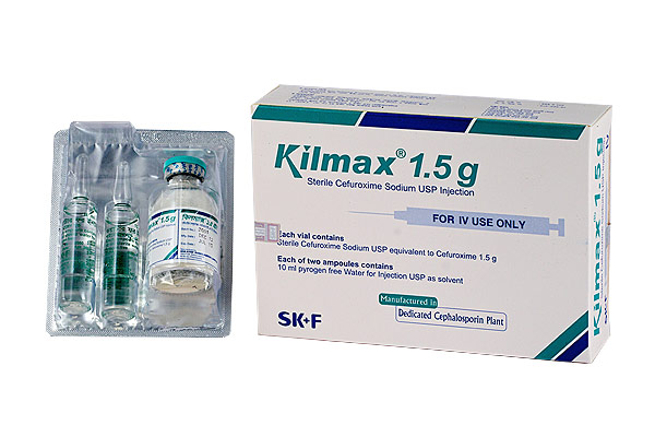 Kilmax (1.5 gm/Vial)-IV Injection