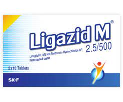 Ligazid M 2.5 mg+500 mg Tablet-10's Strip