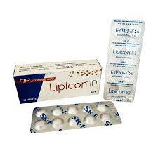 Lipicon 10 mg Tablet-10's Strip