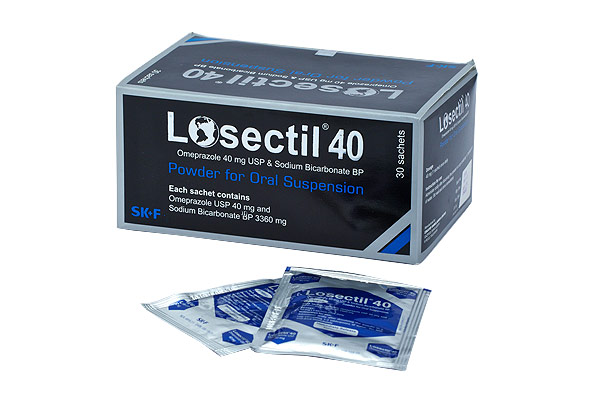 Losectil Powder [40 mg/Sachet]-1 pcs