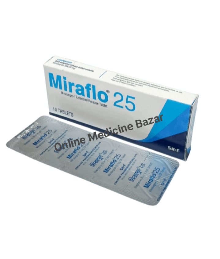 Miraflo 25 mg Tablet-10's Pack