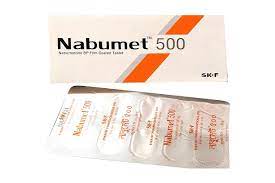 Nabumet 500 mg Tablet-10's Strip