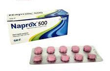 Naprox 500 mg Tablet-10's Strip