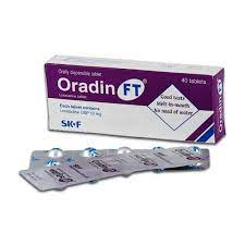 Oradin FT 10 mg Tablet-40's Pack