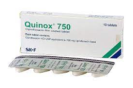 Quinox 750 mg Tablet-10's Strip