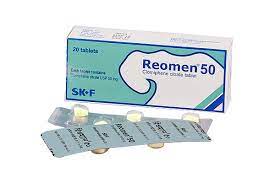 Reomen 50 mg Tablet-5's Strip