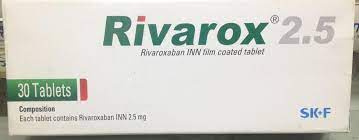 Rivarox 2.5 mg Tablet-10's Strip