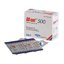 SK-Cef 500 mg Capsule-6's Strip