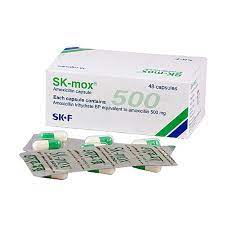 SK-mox 500 mg Capsule-10's Strip