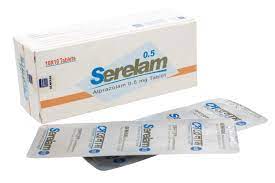 Serelam 0.5 mg Tablet-100's Pack