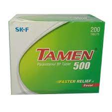 Tamen 500 mg Tablet-10's Strip