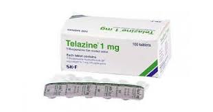 Telazine 1 mg Tablet-10's Strip