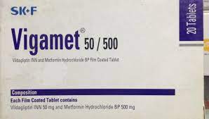 Vigamet 500 mg Tablet-10's Strip