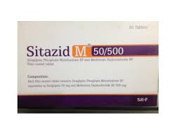 Sitazid M 500 Mg Tablet-10's Strip