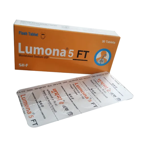 Lumona 5 FT mg Tablet-10's Strip