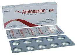 Amlosartan 5/80 mg Tablet-30's Pack