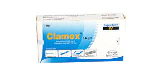 Clamox (500 mg+100 mg)/10 ml-IV Injection