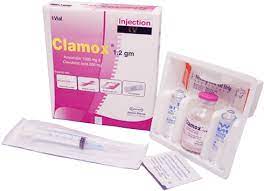 Clamox 1.2 gm (1 gm+200 mg)/20 ml-IV Injection