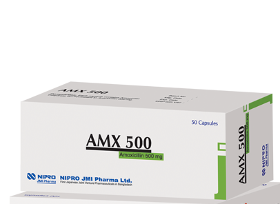 AMX 500 mg Capsule-50's Pack