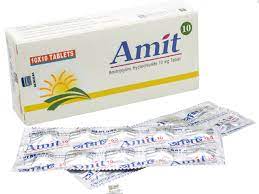 Amit 10 mg Tablet-10's Strip