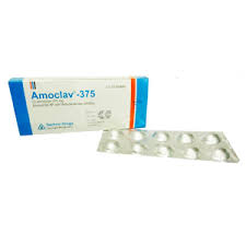 Amoclav 375 mg Tablet-20's Pack