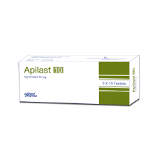 Apilast 10 mg Tablet-30's Pack