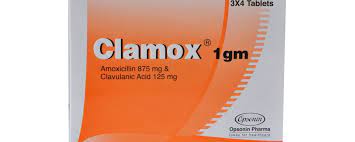 Clamox 1 gm Tablet-6's Strip