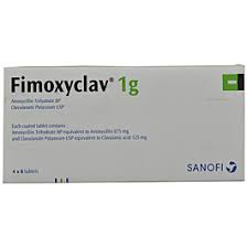 Fimoxyclav 1 gm Tablet-6's Strip