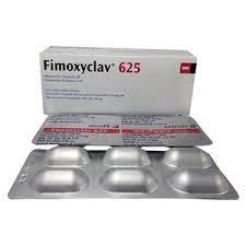 Fimoxyclav 625 mg Tablet-6's Strip