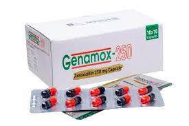 Genamox 250 mg Capsule-100's Pack