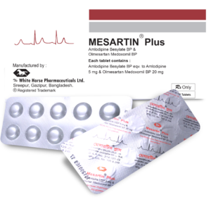 Mesartin Plus 5/20 mg Tablet-30's Pack