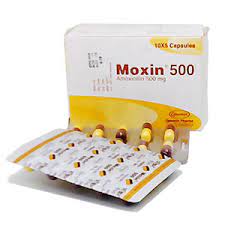 Moxin 500 mg Capsule-10's Strip