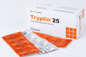 Tryptin 25 mg Tablet-10's Strip