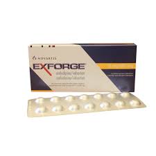 Exforge 5 mg+80 mg Tablet-14's Strip