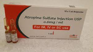 Atropine 0.6 mg/ml Injection-10's Pack