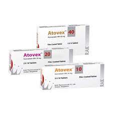 Atovex 20 mg Tablet-20's Pack