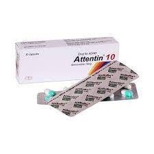 Attentin 10 mg Capsule-10's Strip