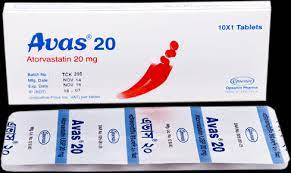 Avas 20 mg Tablet-14's Pack